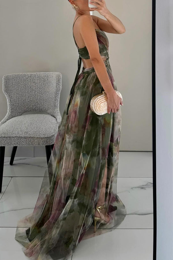 Arabel - Hermoso maxivestido con diseño floral