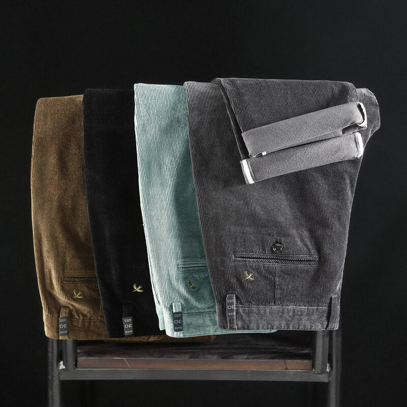 Jacques | Pantalones de pana de talle medio-alto
