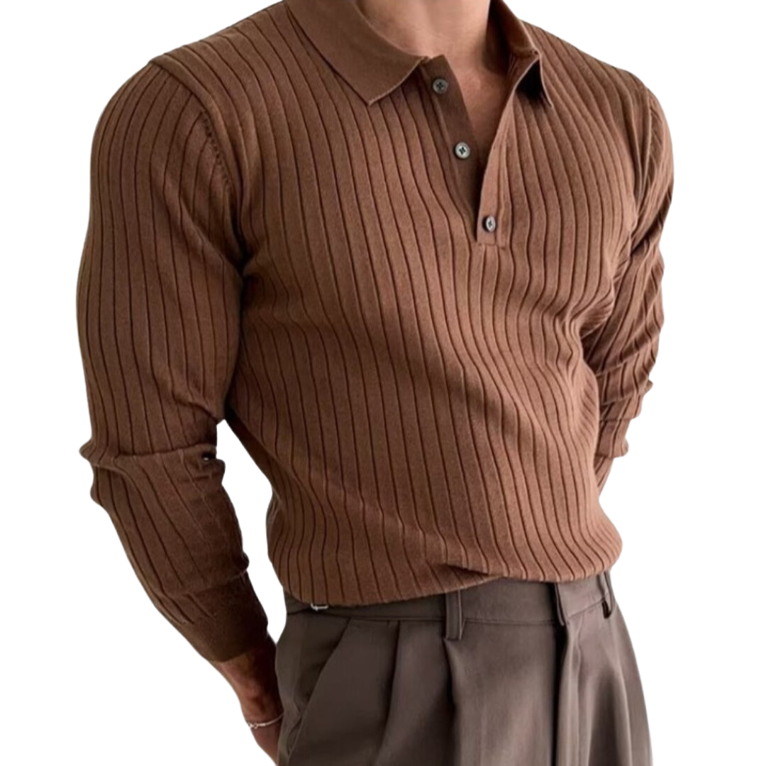 Estocolmo | Suéter Polo Tricot