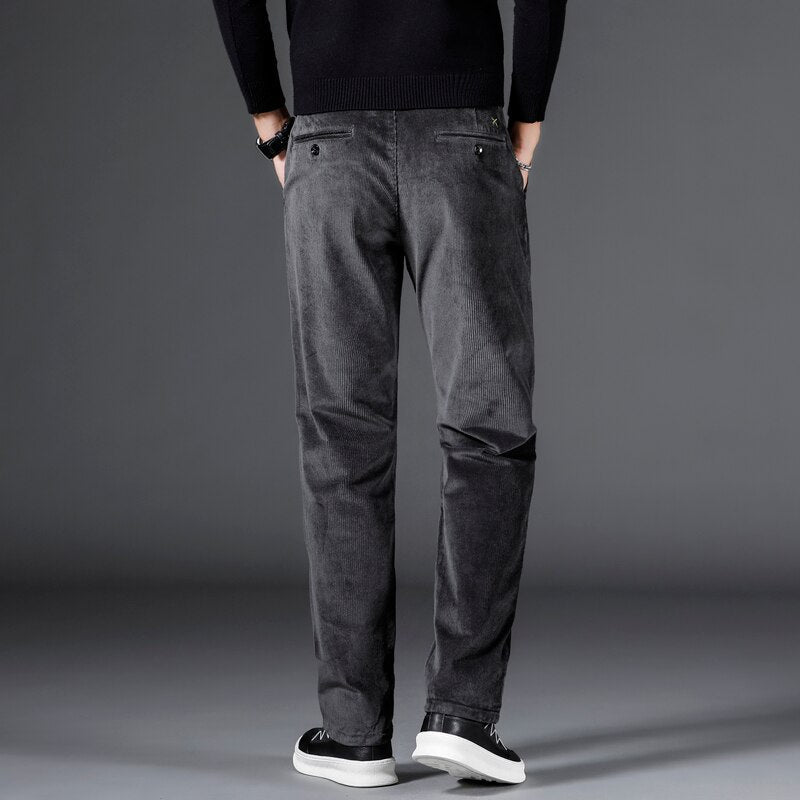 Jacques | Pantalones de pana de talle medio-alto