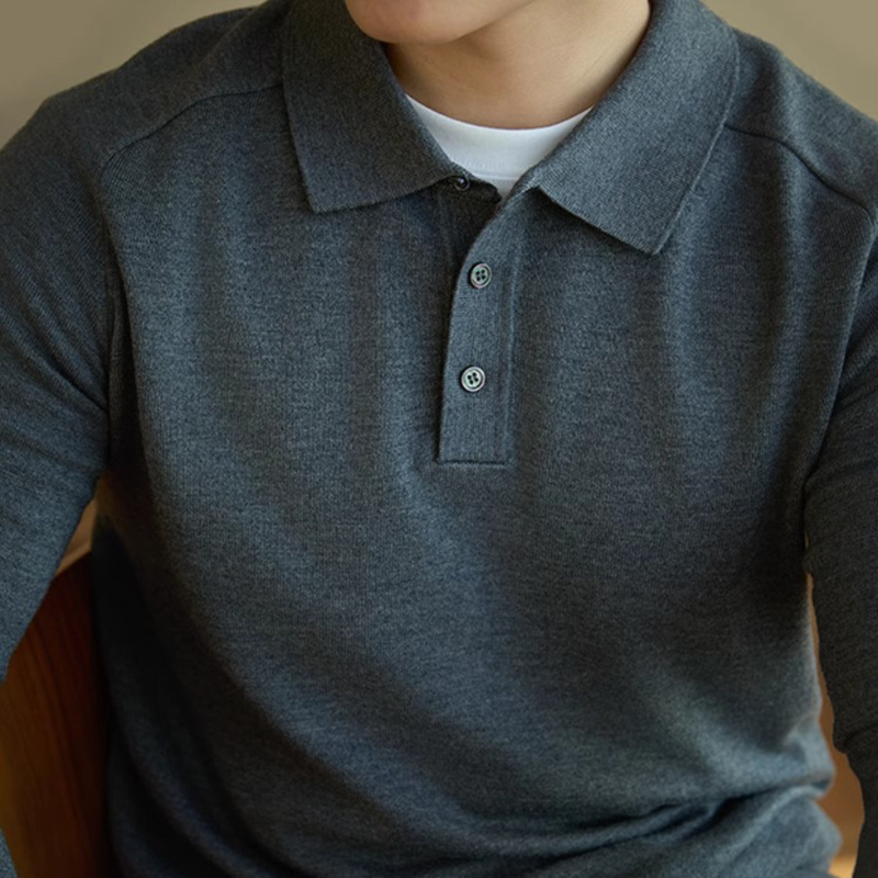 Marius™ | Suéter Polo de Tricot