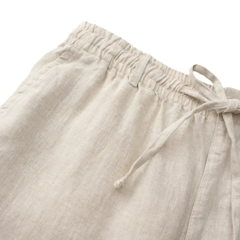 Davy | Short Linen Pants