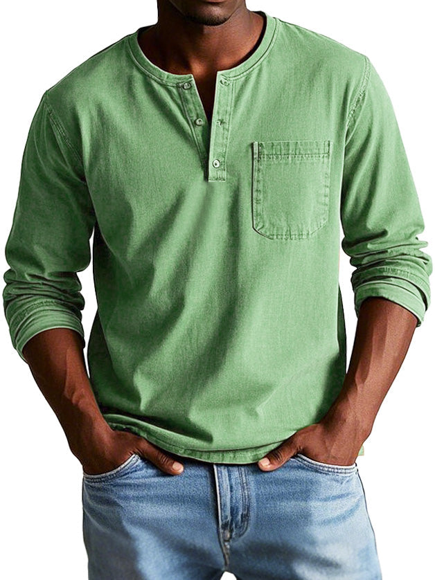 Jules™ | Camisa vintage de manga larga