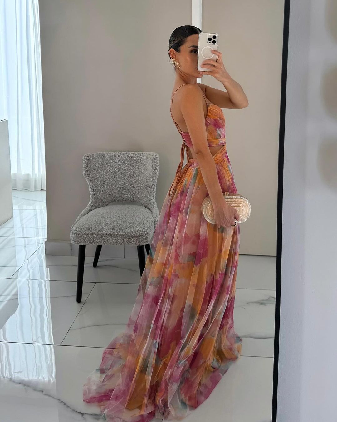 Arabel - Hermoso maxivestido con diseño floral