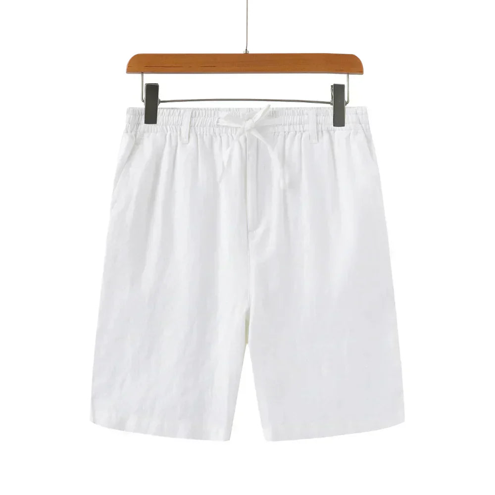 Davy | Short Linen Pants