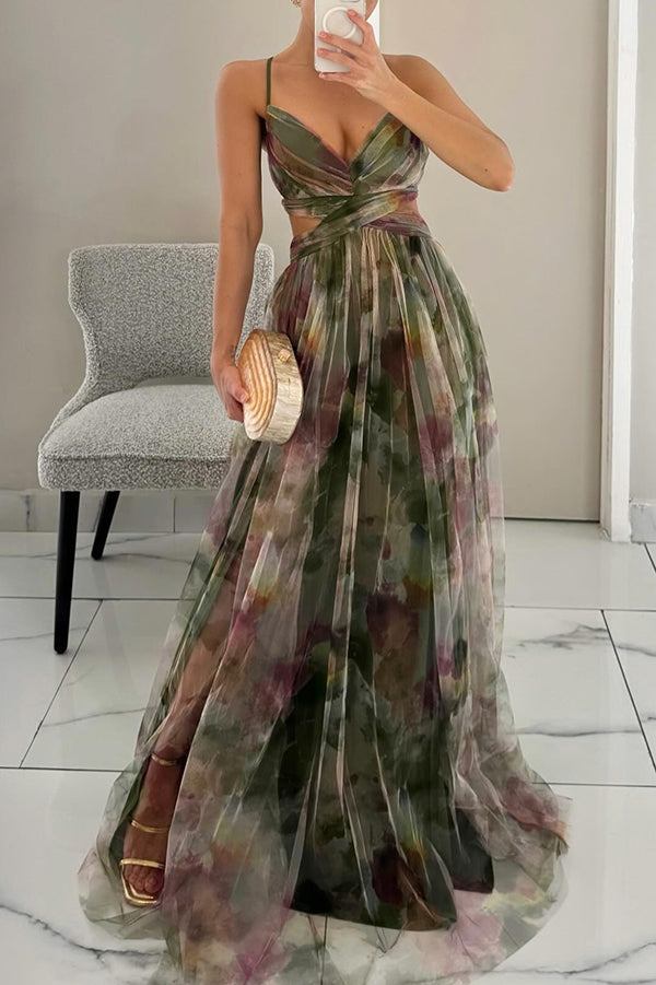 Arabel - Hermoso maxivestido con diseño floral