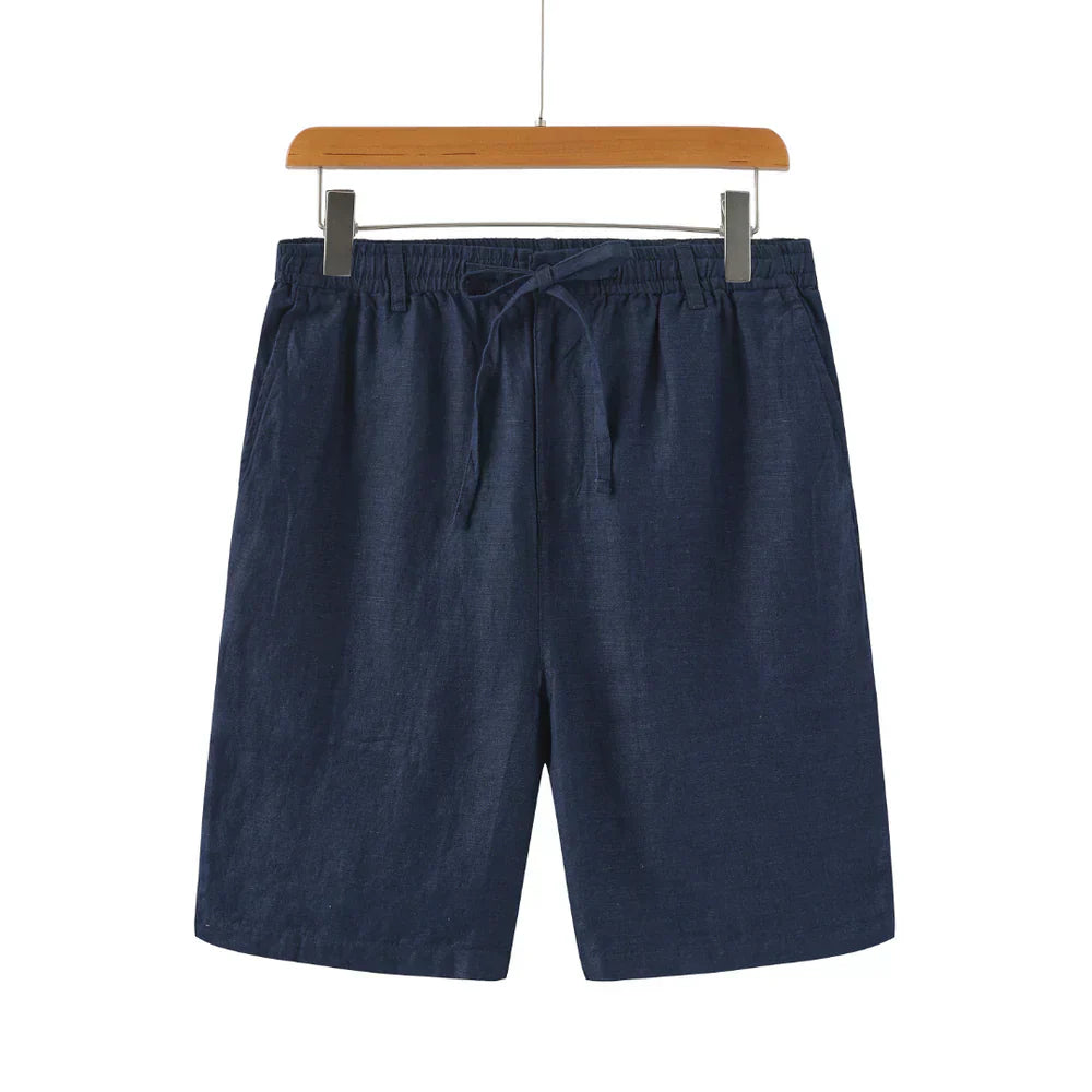 Davy | Short Linen Pants