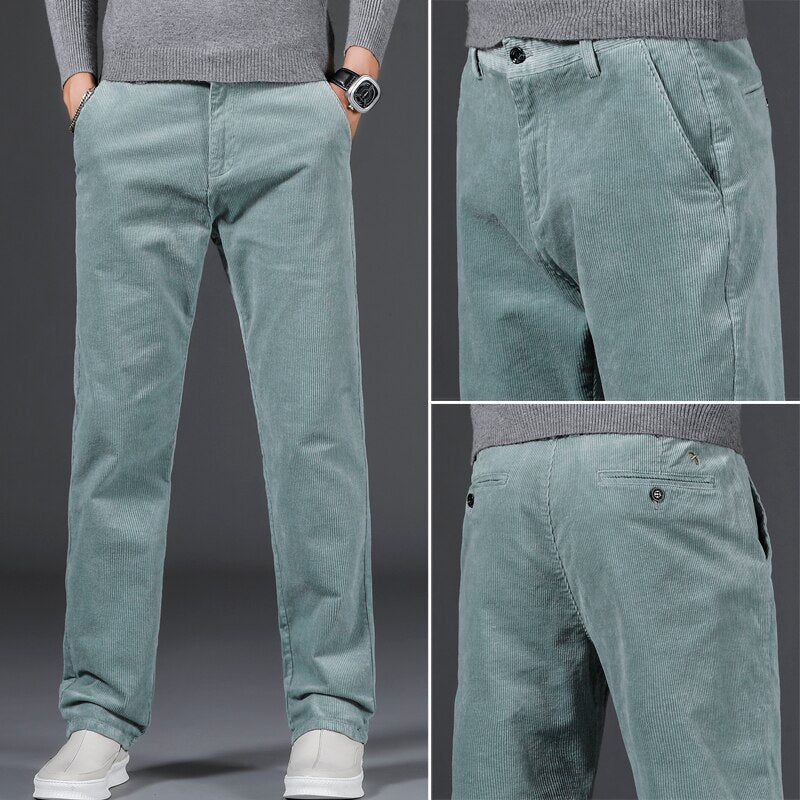 Jacques | Pantalones de pana de talle medio-alto