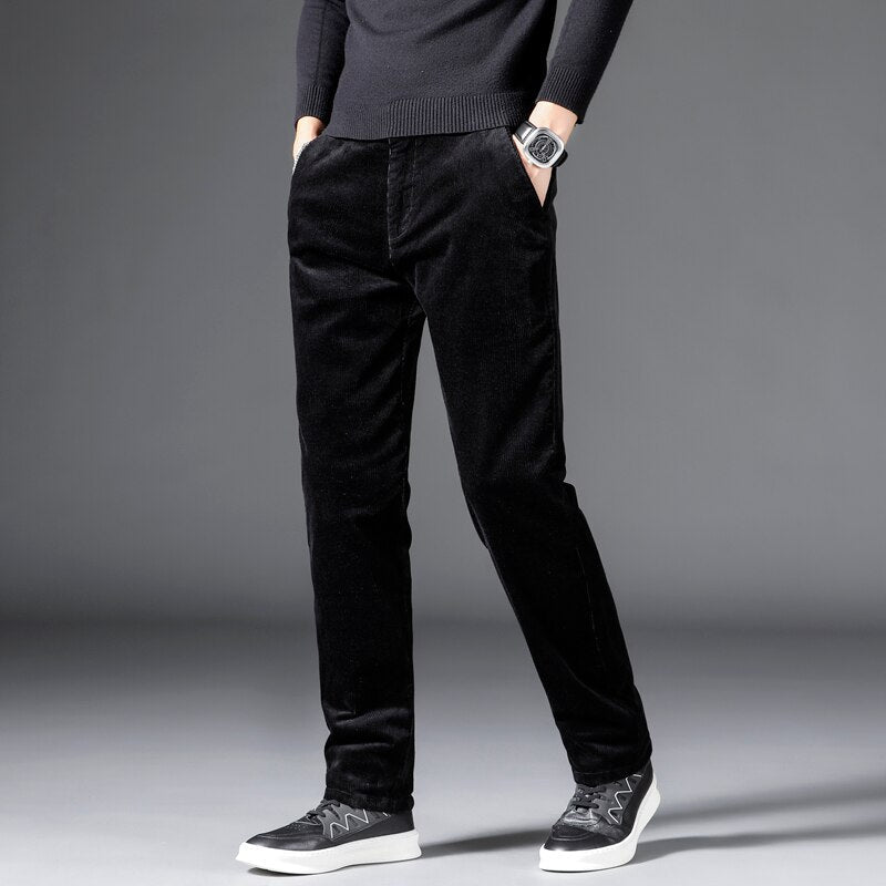 Jacques | Pantalones de pana de talle medio-alto