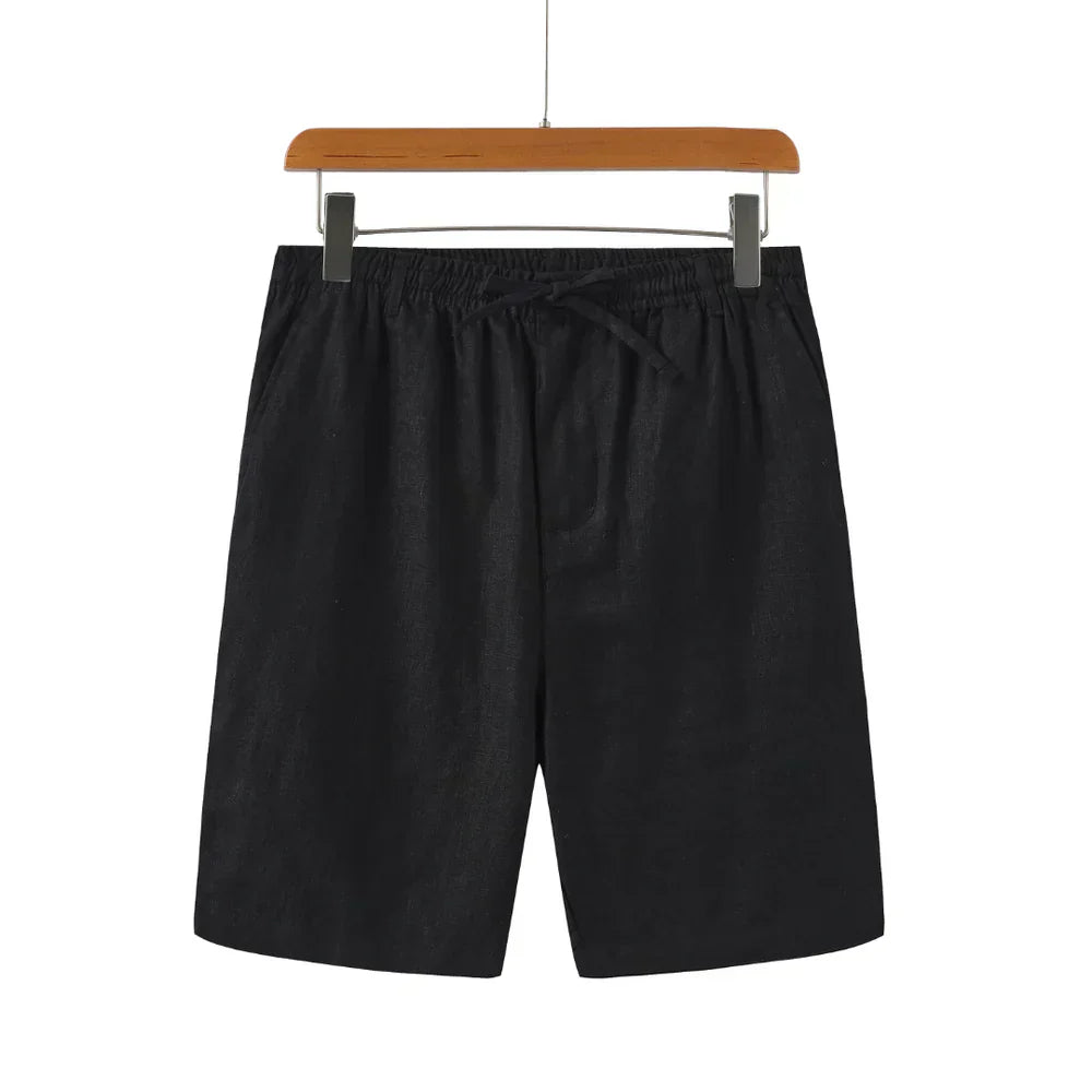 Davy | Short Linen Pants