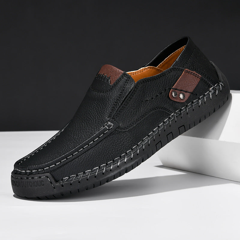 Bruin | Zapatos de cuero con suelas antideslizantes