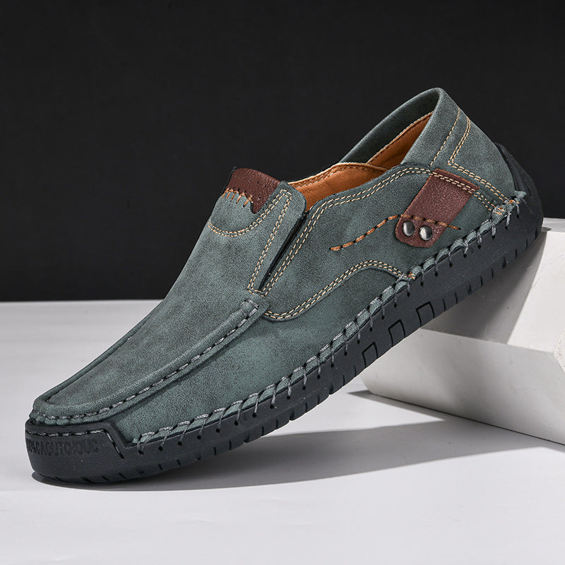 Bruin | Zapatos de cuero con suelas antideslizantes