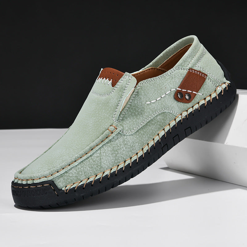 Bruin | Zapatos de cuero con suelas antideslizantes