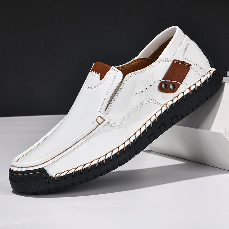 Bruin | Zapatos de cuero con suelas antideslizantes