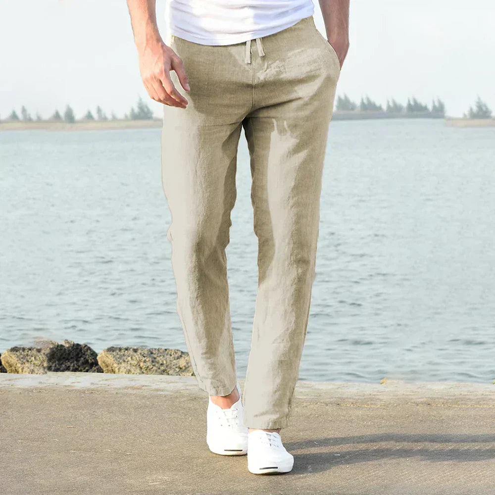Willem - Pantalones de Lino
