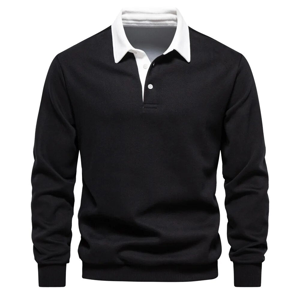 Lino™ - Suéter de Algodón Premium con Cuello