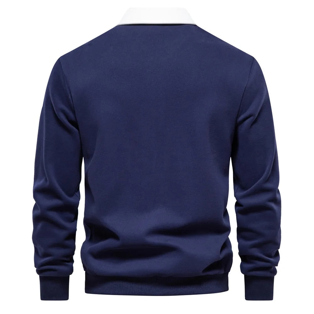 Lino™ - Suéter de Algodón Premium con Cuello