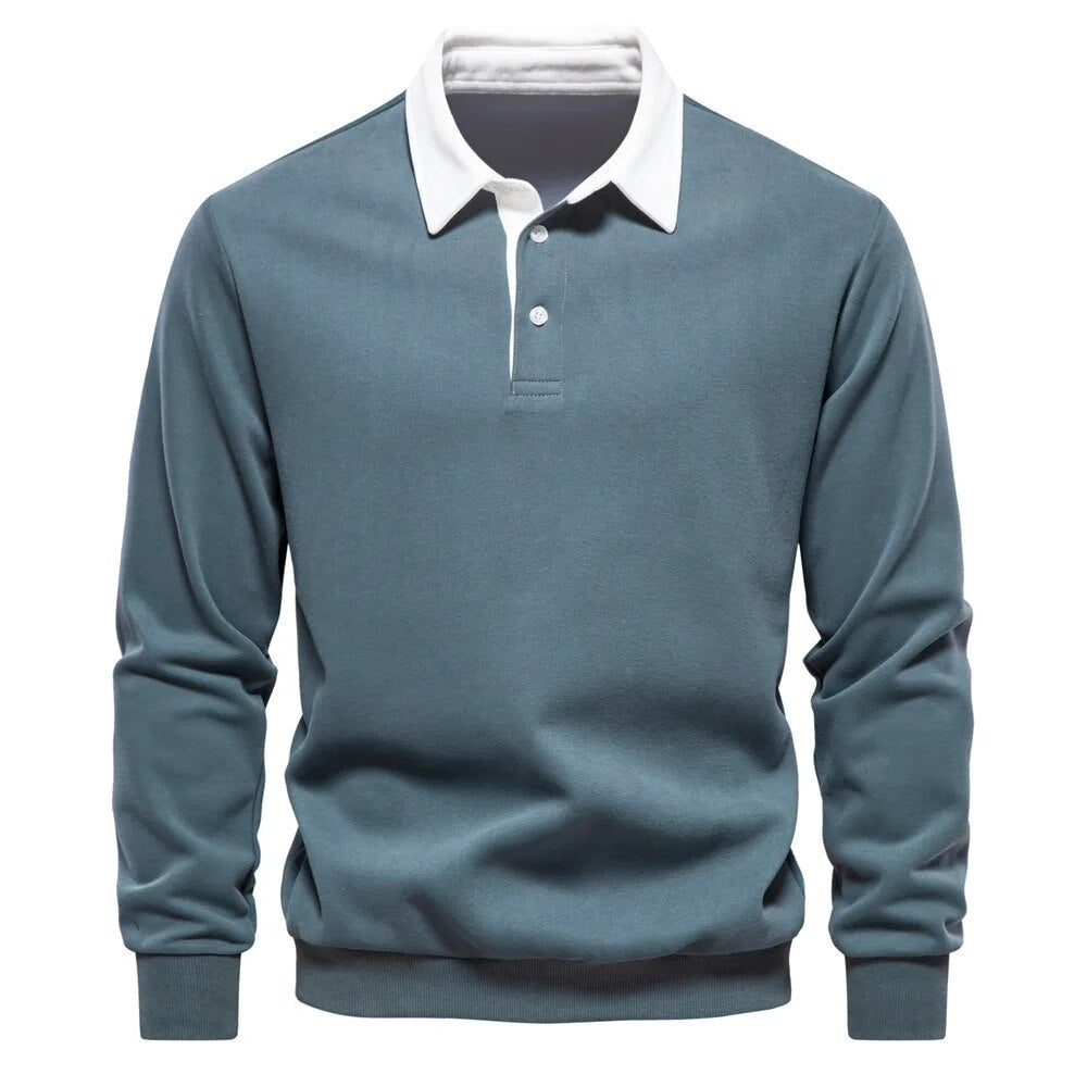 Lino™ - Suéter de Algodón Premium con Cuello