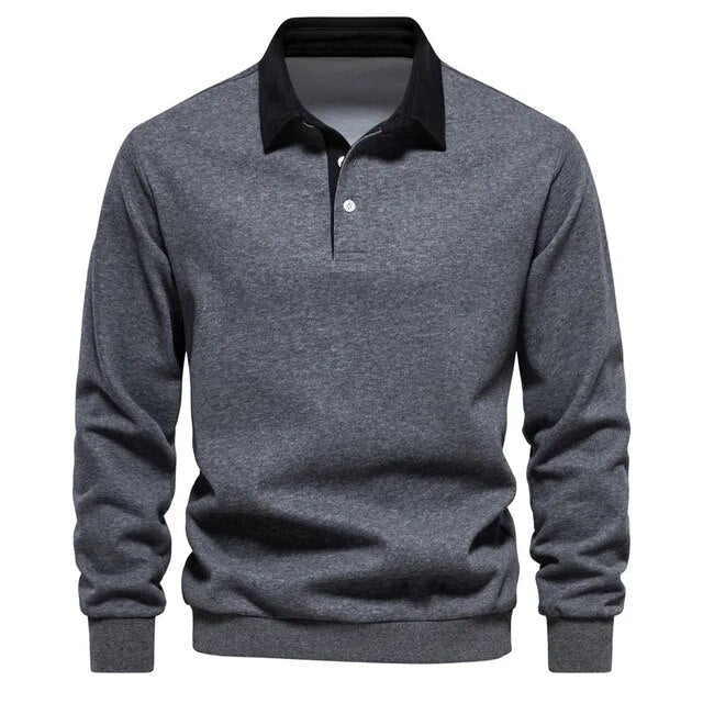 Lino™ - Suéter de Algodón Premium con Cuello