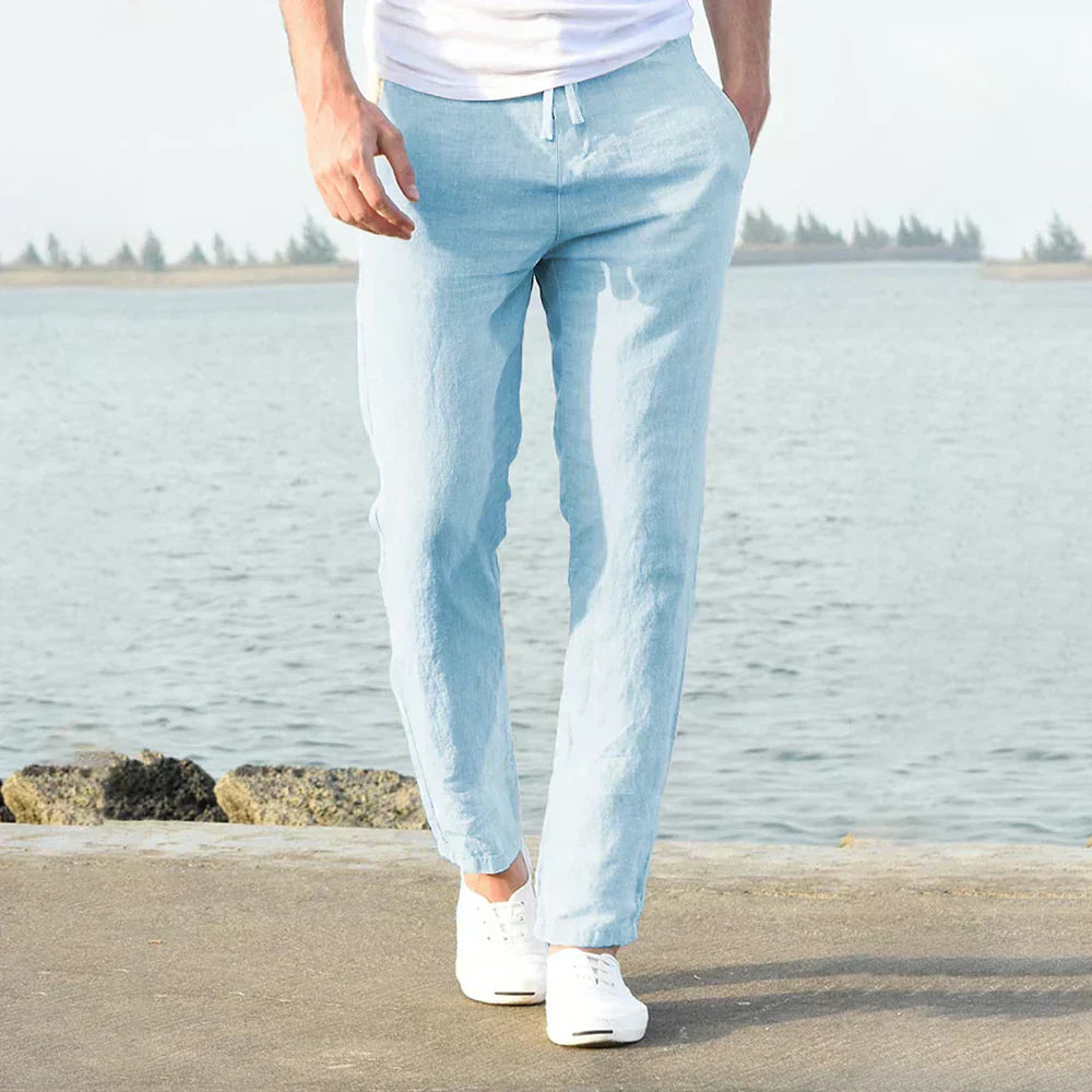Willem - Pantalones de Lino
