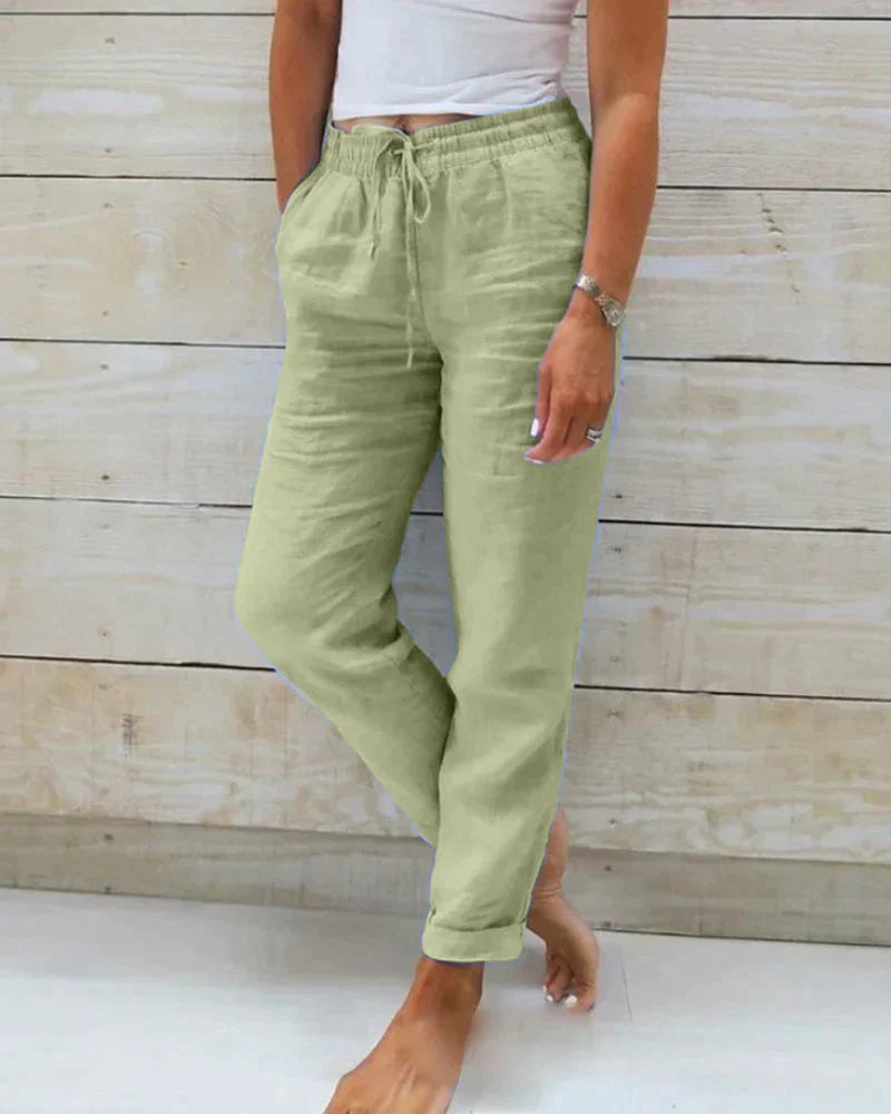 Pantalones de mujer con un diseño elegante y sofisticado