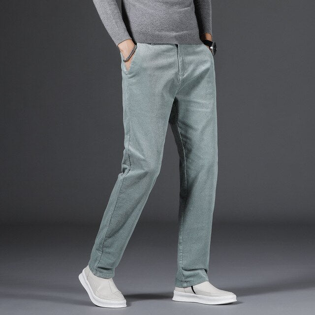 Jacques | Pantalones de pana de talle medio-alto