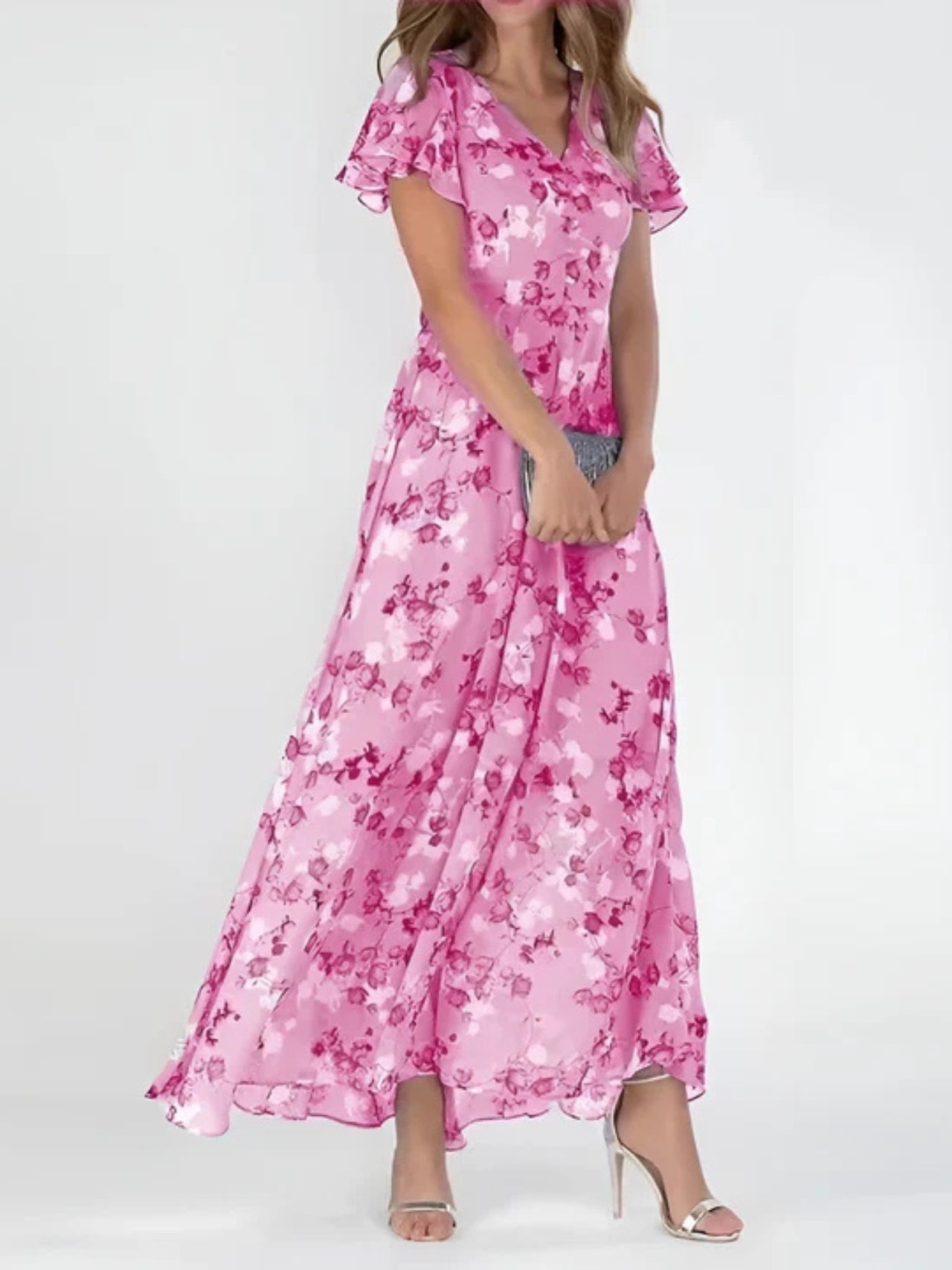 Halina | Vestido elegante que cubre el abdomen