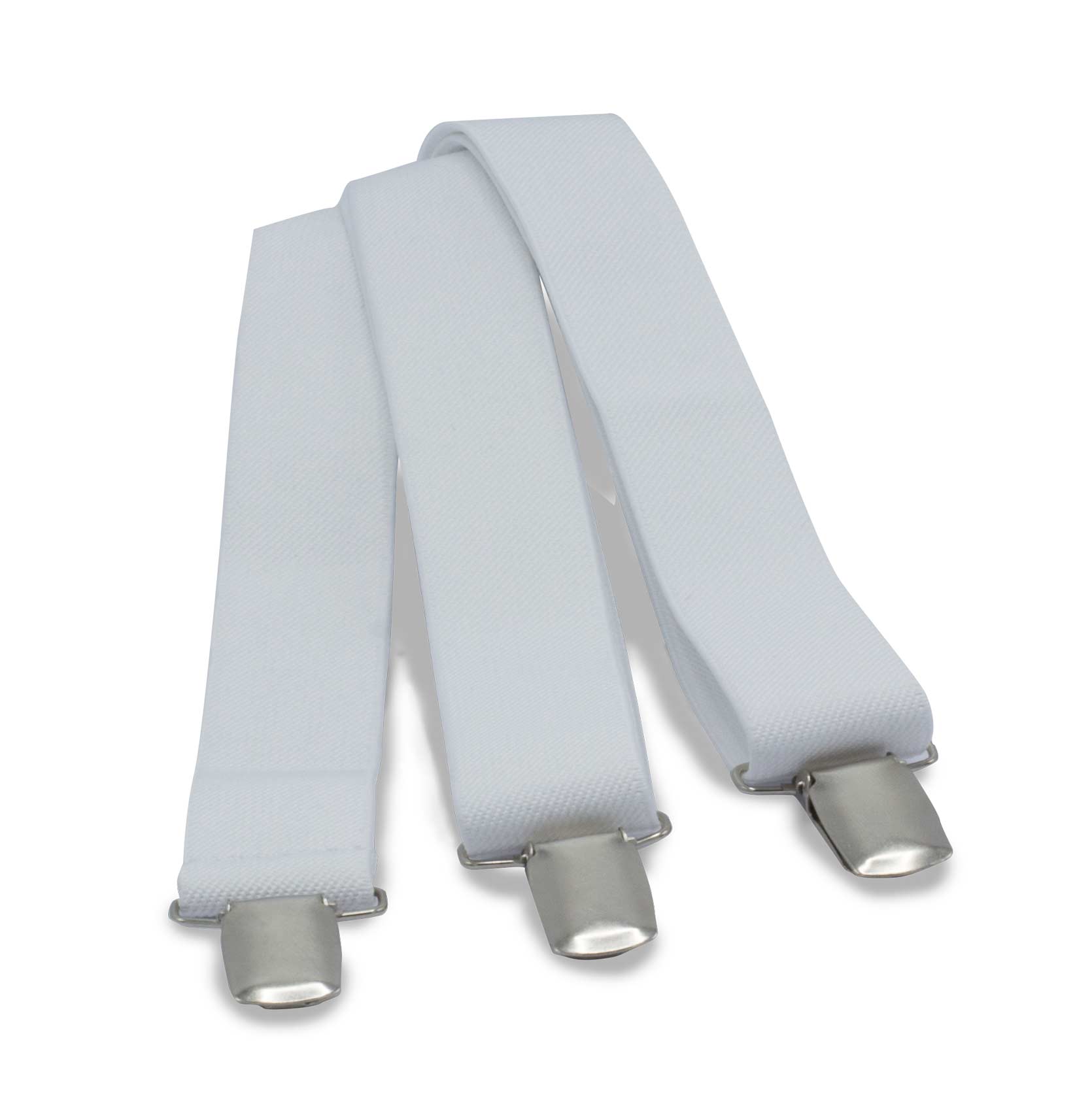 Tirantes básicos de elastano blanco