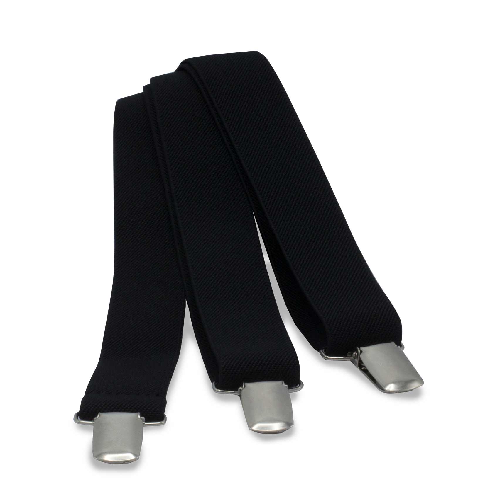 Tirantes básicos de elastano negro