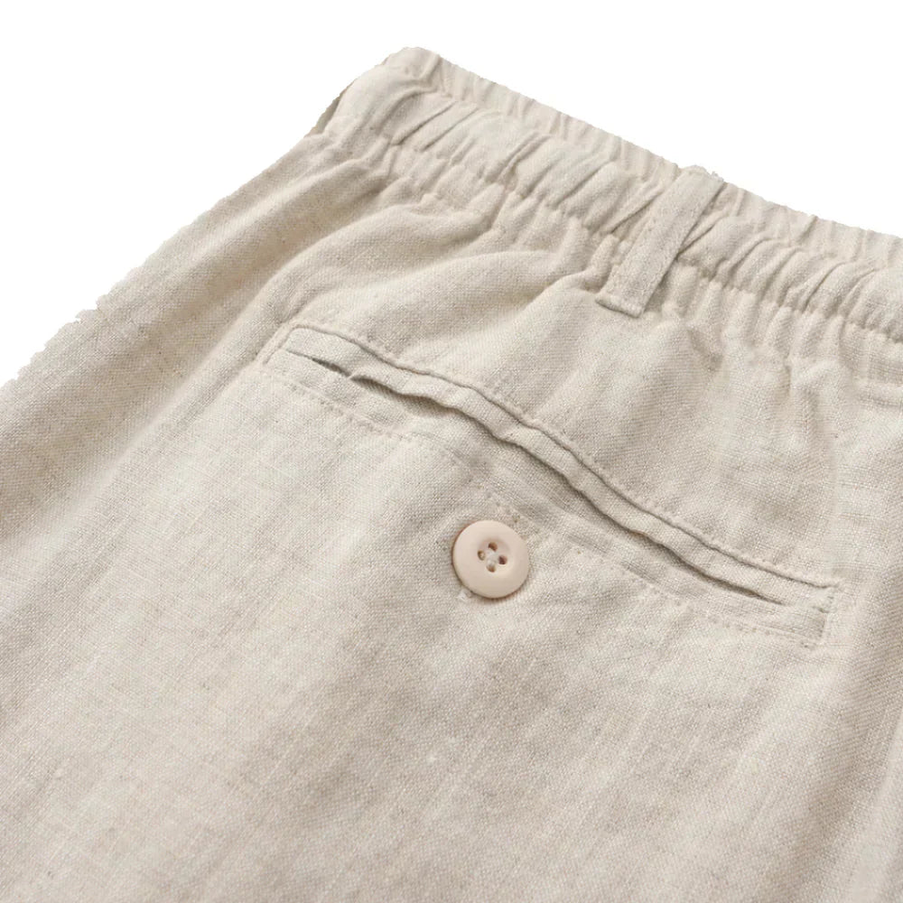 Davy | Short Linen Pants