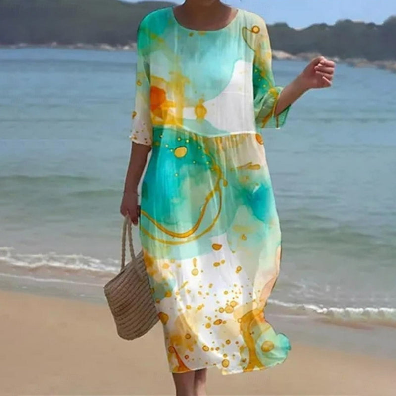 Brisha - Elegante Vestido Floral