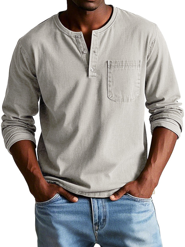 Jules™ | Camisa vintage de manga larga