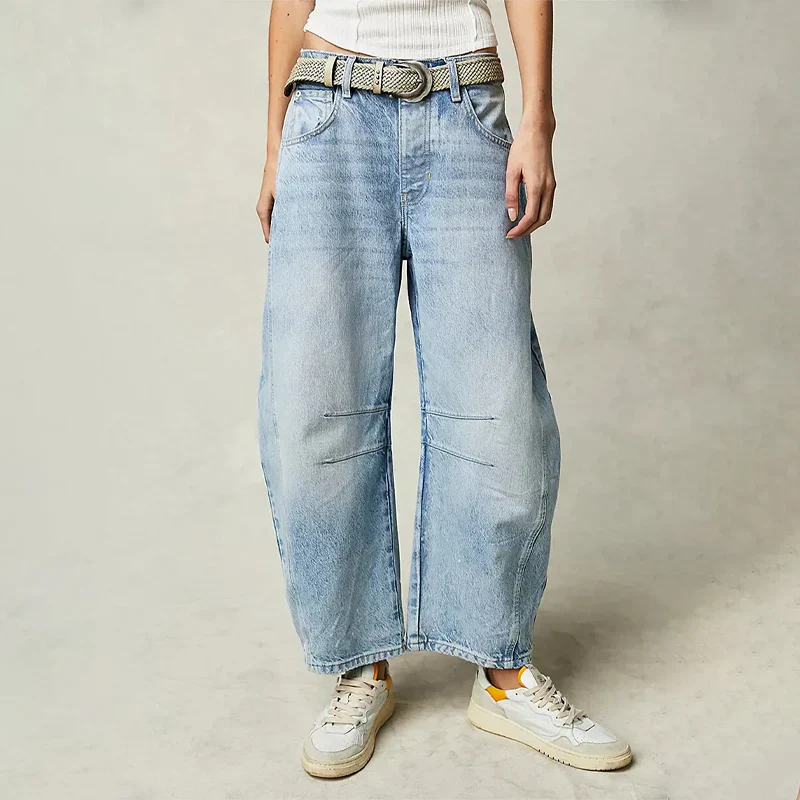 Jeans de pierna ancha para un estilo casual y cómodo