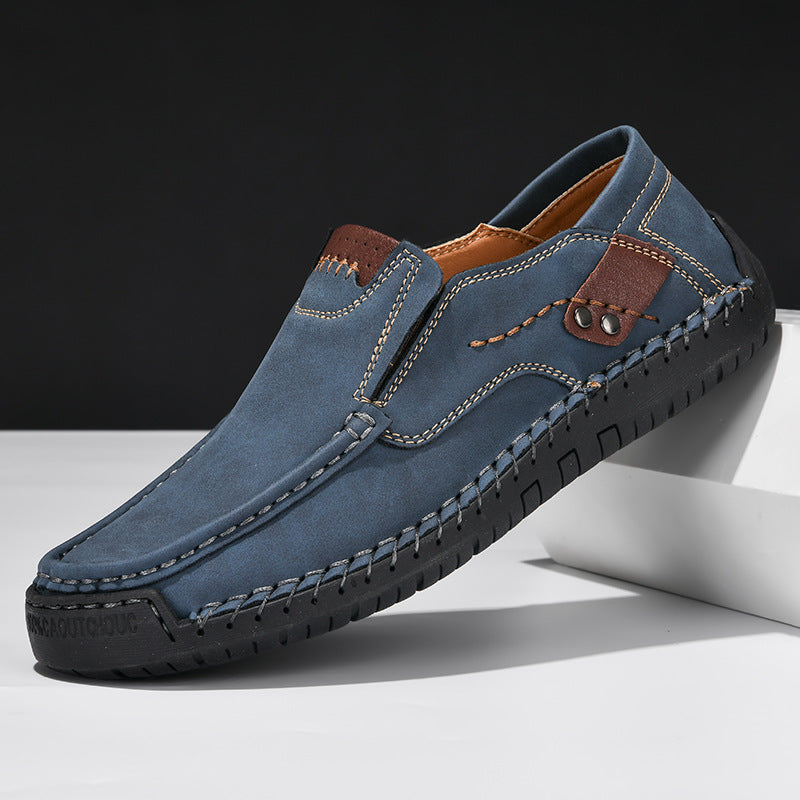 Bruin | Zapatos de cuero con suelas antideslizantes