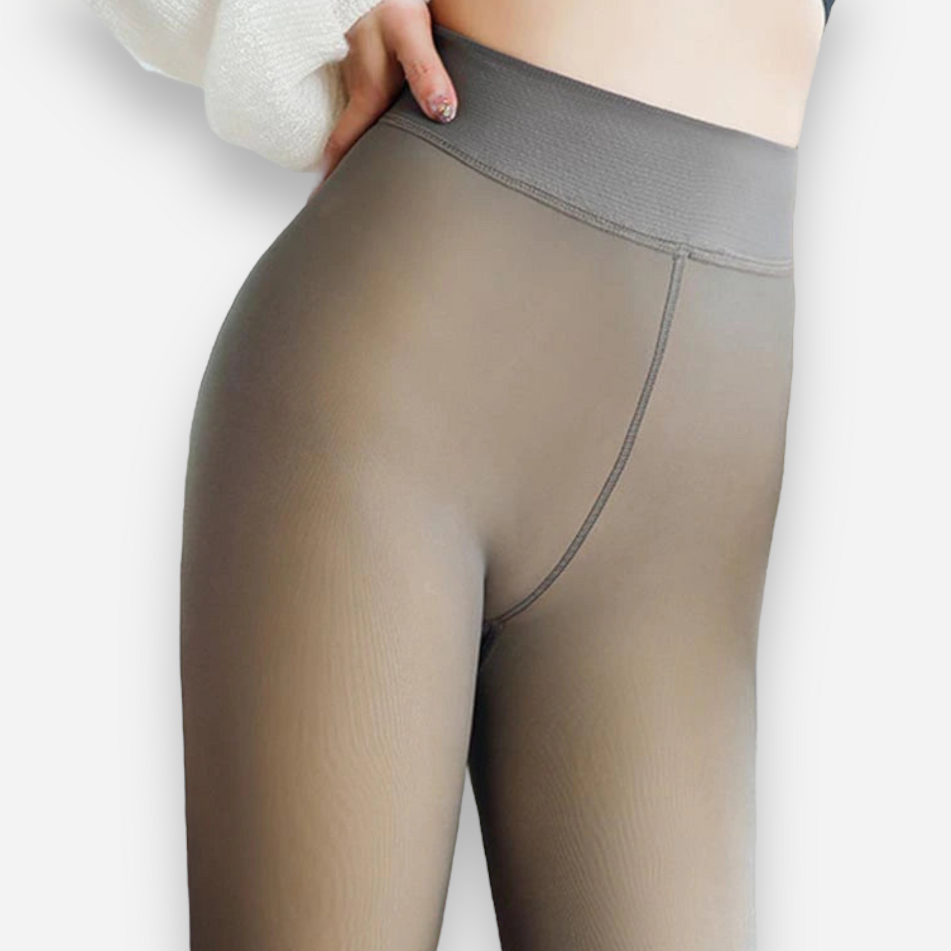 Medias elegantes y cálidas que brindan un look sofisticado e invisible