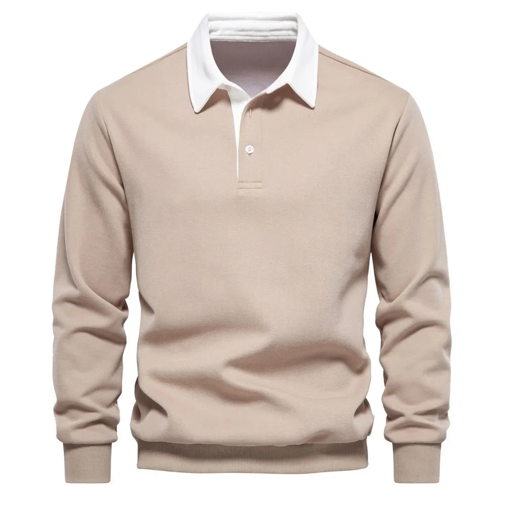 Lino™ - Suéter de Algodón Premium con Cuello