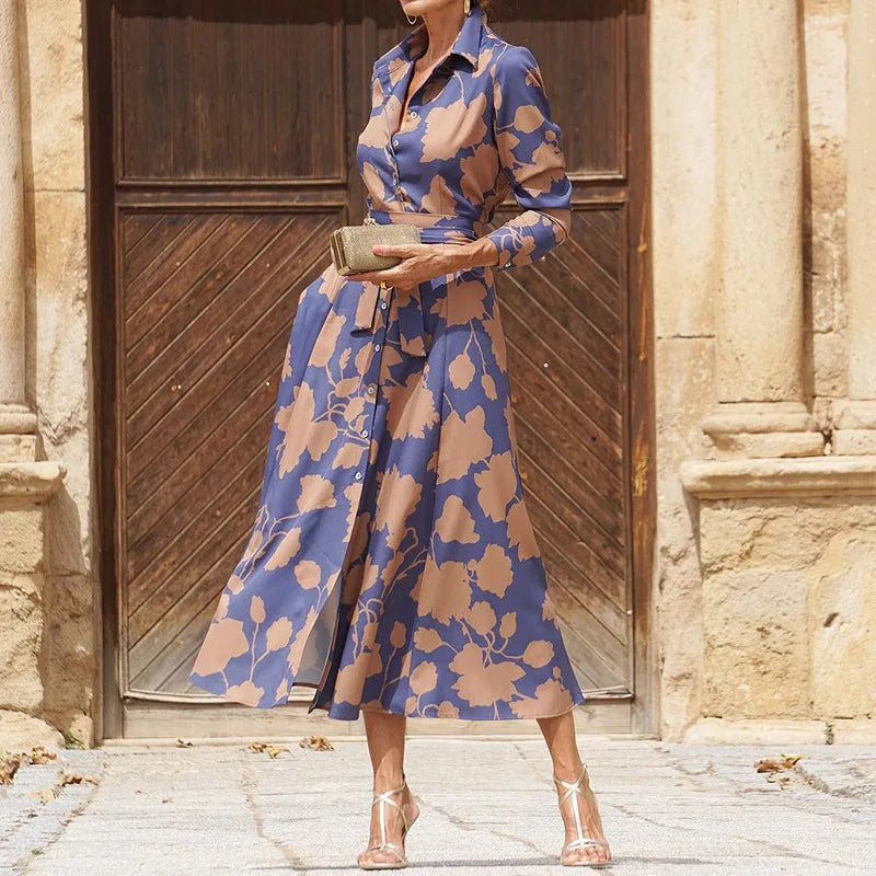 Floriza - Clásico Vestido Camisero