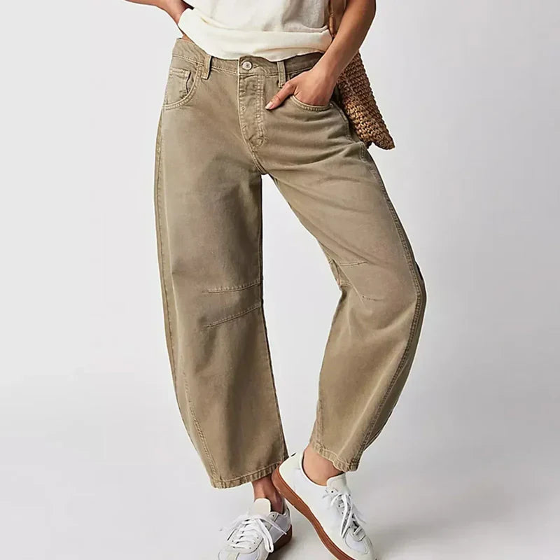 Jeans de pierna ancha para un estilo casual y cómodo