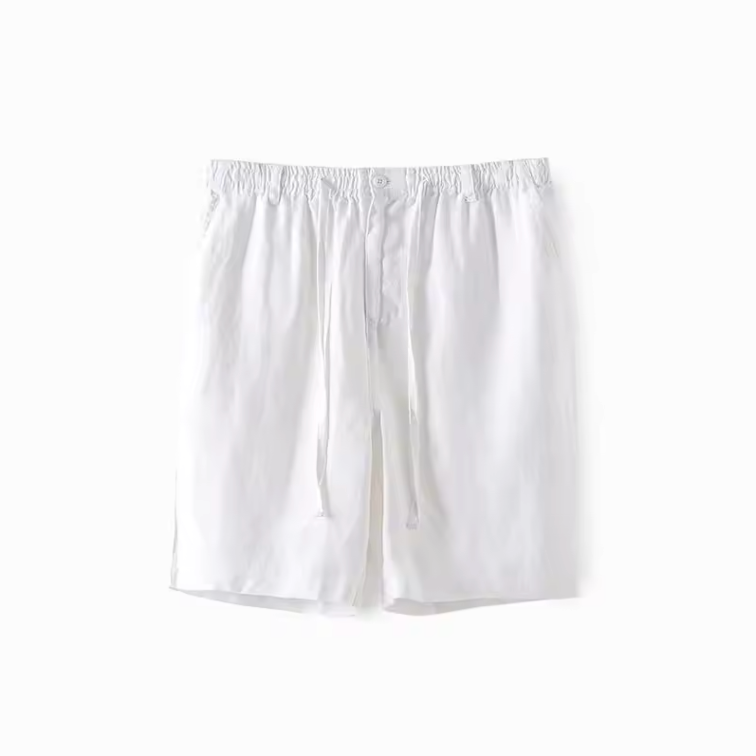 Alex | Short Linen Trousers