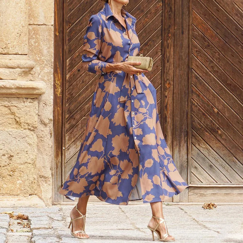 Floriza - Clásico Vestido Camisero