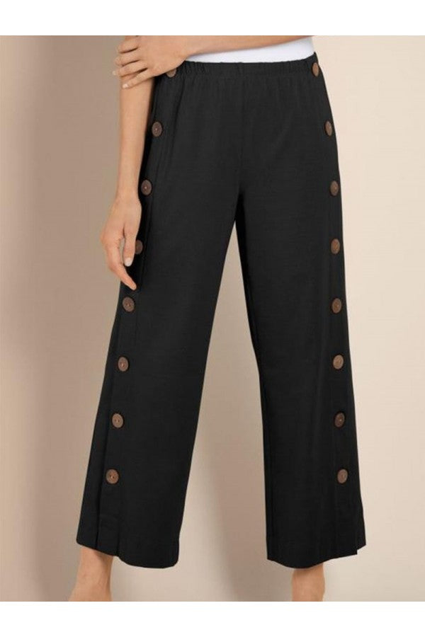 Julia - Pantalones Casual Elegantes con Botón